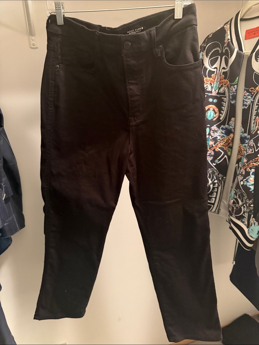 Good American Women’s Good Curve Straight Jeans